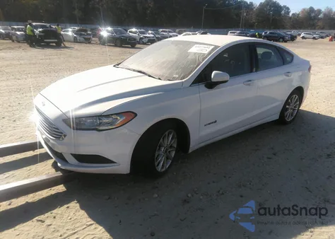 2017 Ford Fusion Hybrid S from USA, damaged, VIN 3FA6P0UU9HR286449